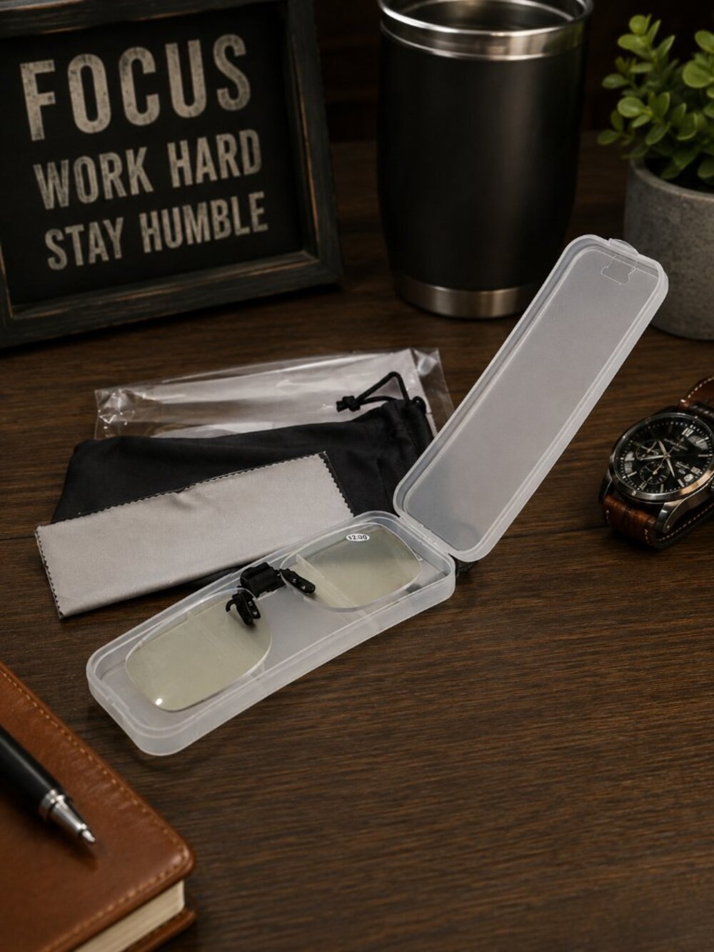 Men's Flip-up 2.0 Magnifying Glasses Clip-on